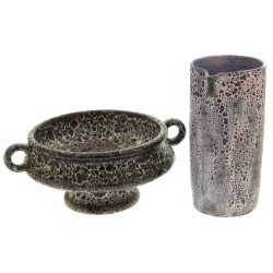 Années 50/60 - Coupe sur piédouche en cé