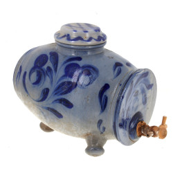 Vinaigrier en grès d'Alsace, 23 x 30 cm