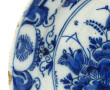 DELFT XVIIIème - Assiette à décor floral