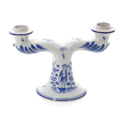 Tessier à MALICORNE - Flambeau à 2 bras 