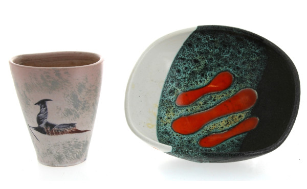 Coupe creuse en céramique à motifs orang