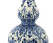 DELFT - Vase à deux renflements en faïen