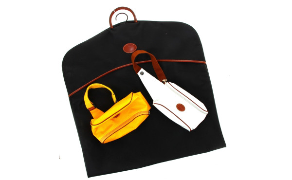 LONGCHAMP - Housse à vêtements toile noi