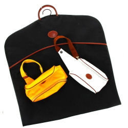 LONGCHAMP - Housse à vêtements toile noi