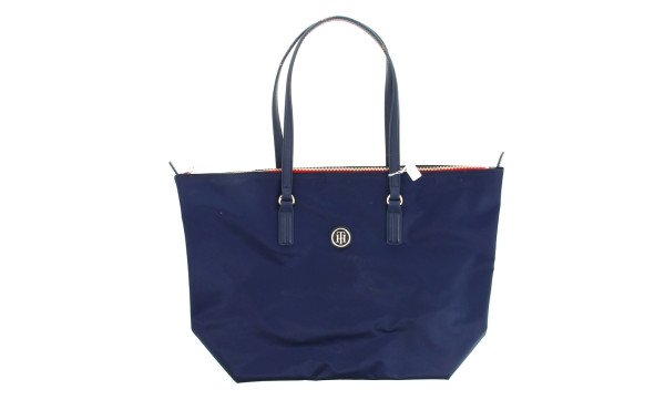 TOMMY HILFIGER - Sac cabas en toile bleu