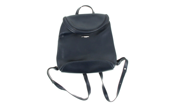 LONGCHAMP - Sac à dos en cuir bleu marin