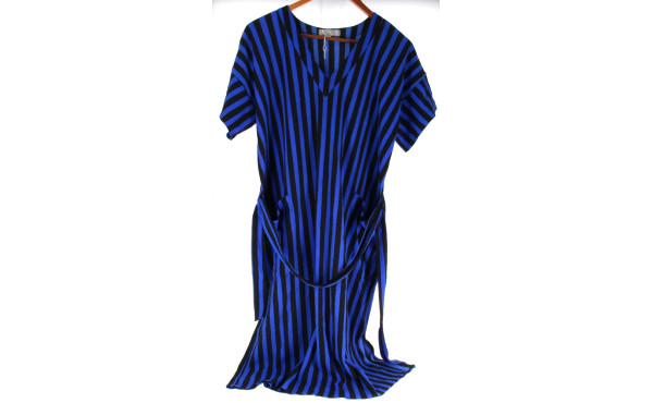 CHRISTIAN DIOR - Robe vintage à rayures 