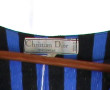 CHRISTIAN DIOR - Robe vintage à rayures 