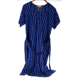 CHRISTIAN DIOR - Robe vintage à rayures 