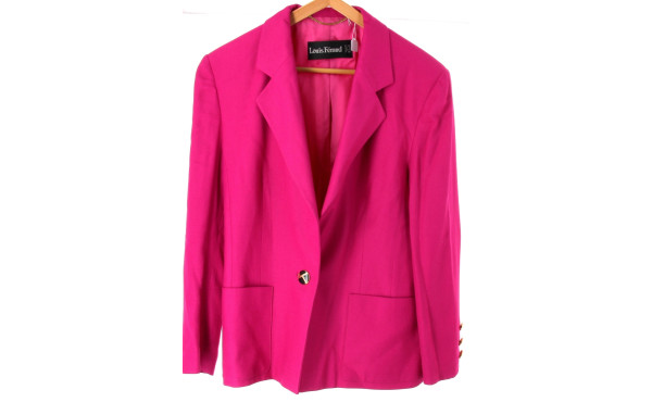 LOUIS FERAUD - Veste de dame rose fushia