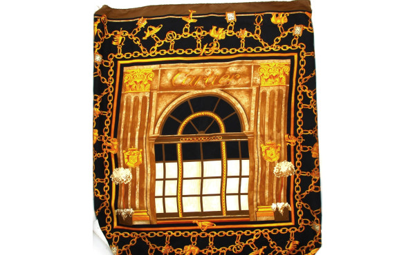 MUST DE CARTIER - Carré en soie (qq tach