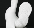 LIMOGES MNP - Coq en biscuit blanc de po