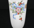 WEDGWOOD - Vase cornet décor floral et n
