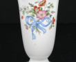 WEDGWOOD - Vase cornet décor floral et n