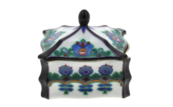 Coffret en porcelaine, Europe de l'Est, 