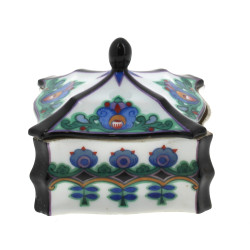 Coffret en porcelaine, Europe de l'Est, 