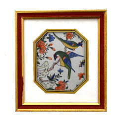 QUIMPER HB, vieille marque - Plaque enca