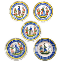 QUIMPER (HR et sans marque) - Lot de 5 a