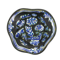 YVAIN - Coupelle en grès décor floral da