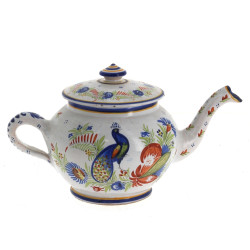 HB Quimper - Théière ancienne en faïence