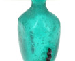 MURANO - Vase en verre bullé vert turquo