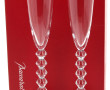 BACCARAT - Modèle VEGA - Paire de flûtes