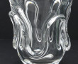 Vase en cristal dans le goût de DAUM, H 
