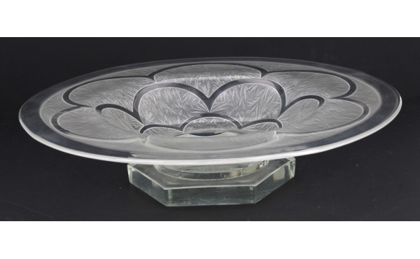 Coupe à fruits sur talon, forme ronde, e