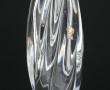 Pied de lampe en cristal transparent Val