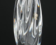 Pied de lampe en cristal transparent Val