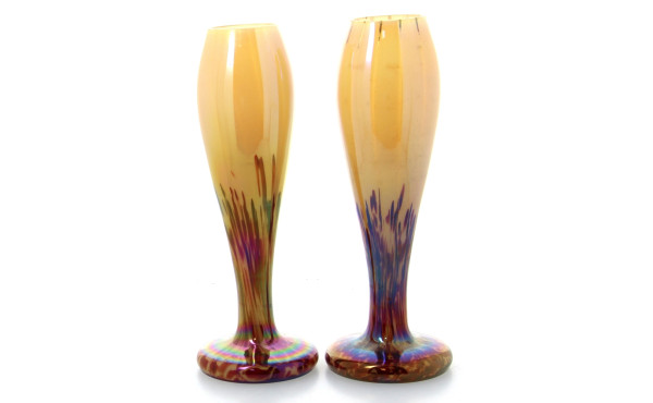 Paire de vases ovoïdes, époque ART DECO,