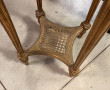 Sellette de style Louis XVI, bois doré, 