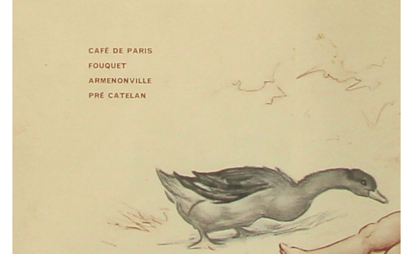 Georges REDON (1869-1943) - "Le canard m