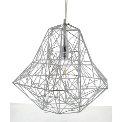 Suspension contemporaine en fil de fer c