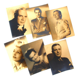 HARCOURT - 6 tirages photographiques 18x