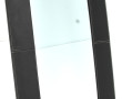 Miroir rectangulaire moderne gainé façon