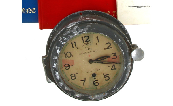 Thème MARINE - Pendule de cloison de la 