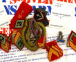 Lot d'insignes en tissu 1er Régiment de 