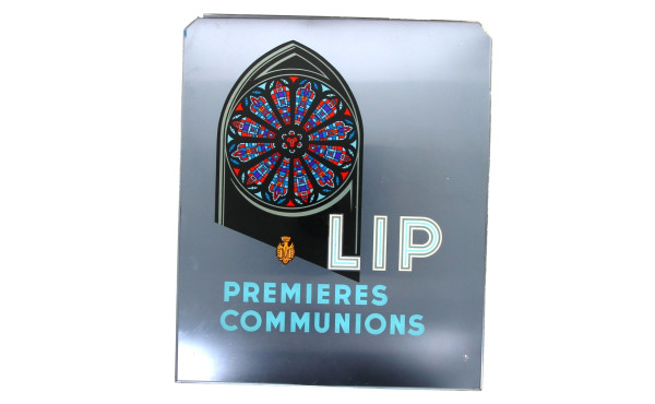 Miroir publicitaire LIP des années 50/60