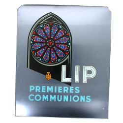 Miroir publicitaire LIP des années 50/60