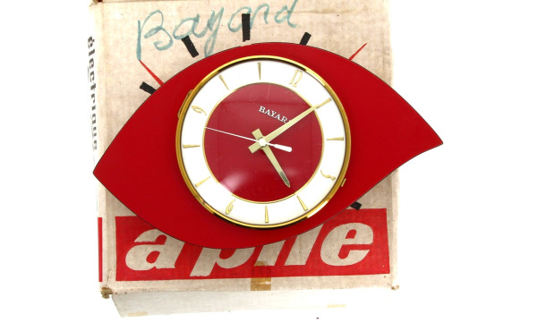 BAYARD - Pendule murale années 50/60 à f