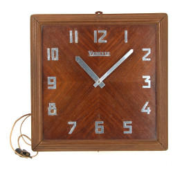 VEDETTE, années 40/50 - Pendule murale, 