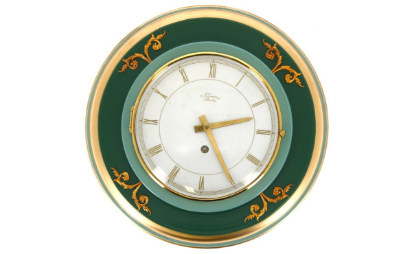 SILVOZ Paris - Pendule murale vintage en