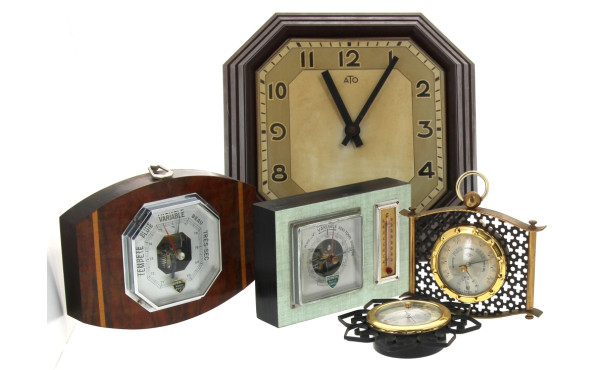 Petit stock vintage comprenant 4 baromèt