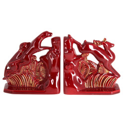 France années 50 - Paire de serre-livres