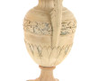 Vase à 2 anses en terre cuite à décor de