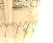 Vase à 2 anses en terre cuite à décor de