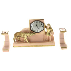 Garniture de cheminée des années 20/30 e