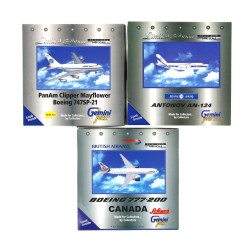 AVIATION - 3 modèles réduits d'avions de