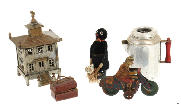 Petit lot de jouets anciens et divers : 